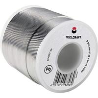 TOOLCRAFT Soldeertin, loodvrij Spoel Sn99,3Cu0,7 ROL1 500 g 1 mm - thumbnail