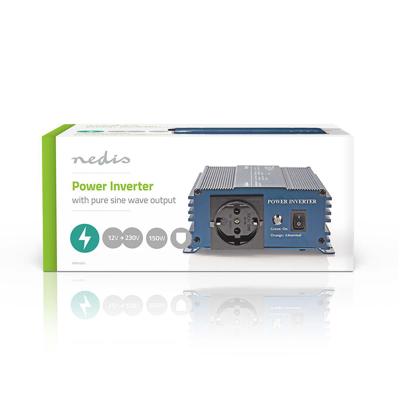 Nedis Inverter Pure Sinusgolf | 12 V DC | 300 W | 1 stuks - PIPS15012 PIPS15012