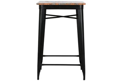 Eettafel Home ESPRIT Hout Metaal 66 x 66 x 106 cm 66 x 66 x 102 cm