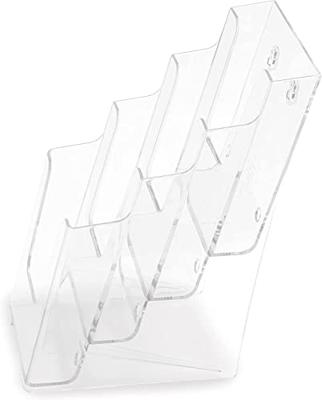 Deflecto folderhouder ft 1/3 A4, 4 opbergvakken Deflecto folderhouder ft 1/3 A4, 4 opbergvakken