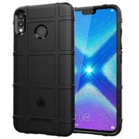 Schokbestendige beschermer cover volledige dekking siliconen case voor Huawei Honor 8X (zwart) - thumbnail