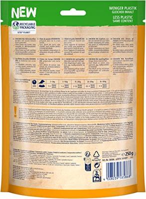 Chicken xxl kipfilet hond 250g Vitakraft - Vitakraft