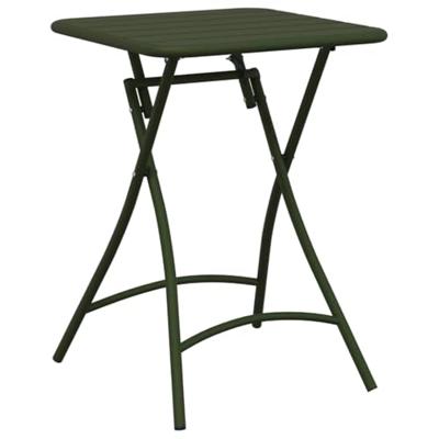 Bistrotafel Donkergroen 55 x 55 x 72,5 cm Poedercoating staal
