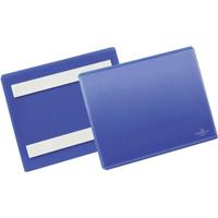 Documenthoes durable zelfklevend a6 liggend blauw - thumbnail