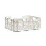 UrbanProof Urban proof fietskrat helsinki kunststof 11l 40x30x15 cm licht grijs - thumbnail