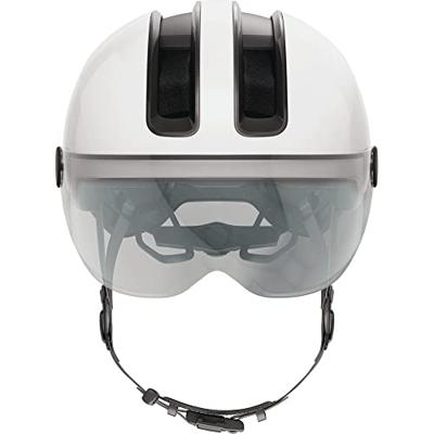 Abus helm hud-y ace shiny white m 54-58cm - thumbnail