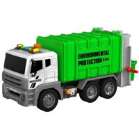 Jolly Vroom Vuilniswagen Met Licht en Geluid - thumbnail