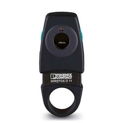Phoenix Contact 1212160 WIREFOX-D 11 Kabelstripper Geschikt voor: Signaalkabel, Stuurkabel, Glasvezelkabel 2.5 tot 11 mm