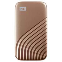 WD My Passport 500 GB Externe SSD harde schijf (2,5 inch) USB-C Goud WDBAGF5000AGD-WESN - thumbnail