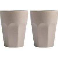 Gusta Mokkenset 2 Stuks Grijs 9.5x7.5 - thumbnail