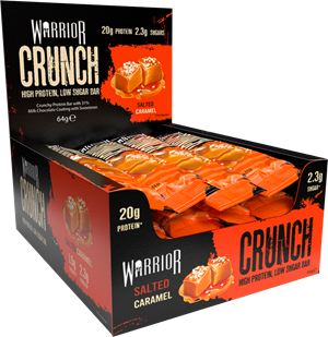 Warrior Crunch Bar Salted Caramel (12 x 64 g)