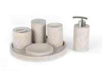 Accessoires Set Ideavit Idea.Isy Rond Beton Licht Grijs - thumbnail