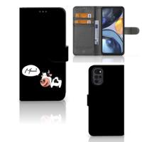 Motorola Moto G22 Leuk Hoesje Cow - thumbnail