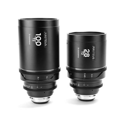 Laowa Proteus 2-Lens Bundle (28mm, 100mm) - Silver (Meters) (LAO-28100P-S-PL)