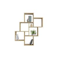 Wandrek Laurio - eikenkleur - 94,5x81,5x16 cm - Leen Bakker - thumbnail