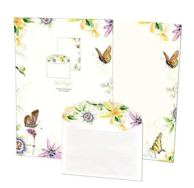 Briefpapier met enveloppen: Michelle Dujardin