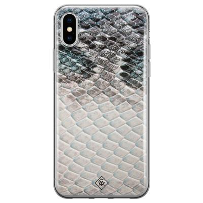 iPhone XS Max siliconen hoesje - Oh my snake