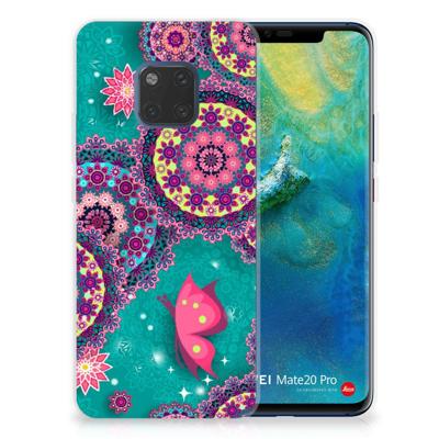 Huawei Mate 20 Pro | Hoesje maken | Cirkels en Vlinders