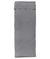 Cocoon Travel Sheet Insect Shield 100% Cotton Lakenzak Grey - thumbnail