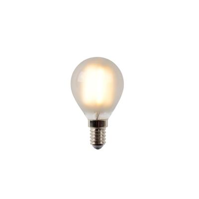 Lucide P45 - Filament lamp - Ø 4,5 cm - LED Dimb. - E14 - 1x4W 2700K - mat