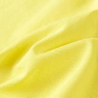 Kindershirt met korte mouwen 116 geel - thumbnail