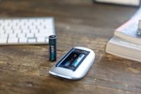 Pale Blue Li-Ion Rechargeabl AA Battery USB-C - thumbnail