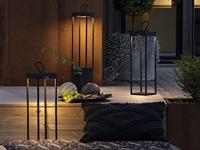 Konstsmide 7812-750 Ravello Buiten decoverlichting, LED-decolamp, LED-lantaarn, USB-lamp LED LED vast ingebouwd 2.2 W Zwart (mat) - thumbnail