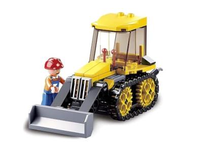 Sluban Small Bulldozer bouwstenen set