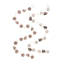 Boltze Home Capiz guirlande huisjes l180cm - thumbnail
