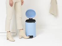 Brabantia pedaalemmer Newlcon 12 liter dreamy blue - thumbnail