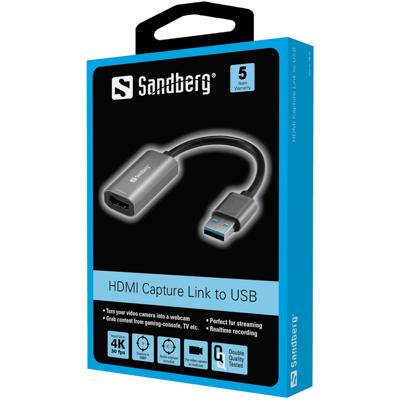 Sandberg 134-19 USB-HDMI Capture Link