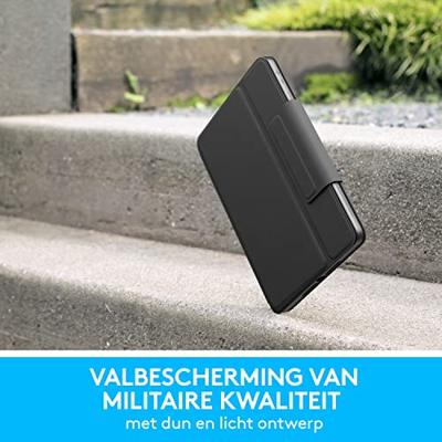 Logitech Rugged Folio toetsenbord voor mobiel apparaat QWERTY Brits Engels Grafiet USB Type-C