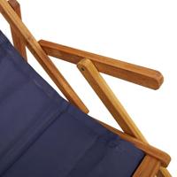 Strandstoel 2 pcs Bruin 61.5 x 123 x 82cm Massief acaciahout - thumbnail