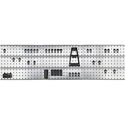 raaco 109659 Gereedschapshaak gatenpaneel x 3 + 44 clips (b x h x d) 1560 x 440 x 11 mm 1 stuk(s)