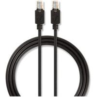 Cat 5e UTP-netwerkkabel | RJ45 (8P8C) male - RJ45 (8P8C) male | 3,0 m | Antraciet - thumbnail