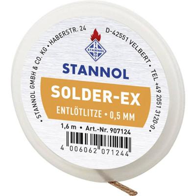 Stannol Solder-Ex Desoldeerdraad Lengte 1.6 m Stannol Solder-Ex Desoldeerdraad Lengte 1.6 m