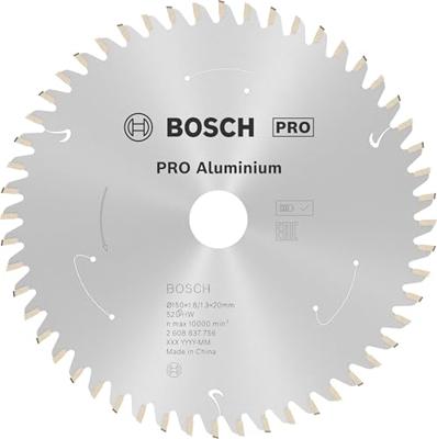 Bosch Accessories 2608837756 2608837756 Cirkelzaagblad 150 x 20 mm Aantal tanden: 52 1 stuk(s)