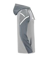 JAKO 6722 Sweater Met Kap Performance - Zachtgrijs/Steengrijs - XXL - thumbnail