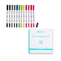 LOKLiK • penseelstiften dubbele punt 12st. - thumbnail