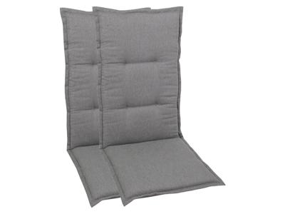 GO-DE Textil Tuinkussen (Stoelkussens voor stoelen met een lange rugleuning, Grijs) GO-DE Textil Tuinkussen (Stoelkussens voor stoelen met een lange rugleuning, Grijs)