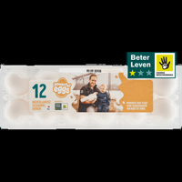 Scharreleieren Wit 12 Stuks bij Jumbo - thumbnail