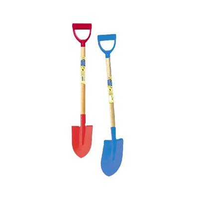 Basic Grote schep punt hout/metaal 67cm verschillende kleuren