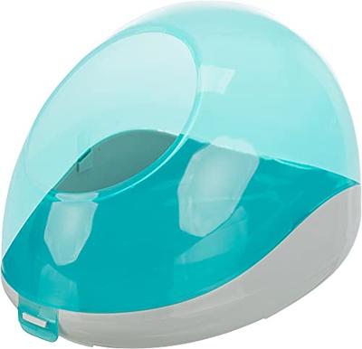 TRIXIE ZANDBAD DEGOES / CHINCHILLA'S KUNSTSTOF GRIJS / TURQUOISE 27X16X18 CM 2 ST TRIXIE ZANDBAD DEGOES / CHINCHILLA'S KUNSTSTOF GRIJS / TURQUOISE 27X16X18 CM 2 ST
