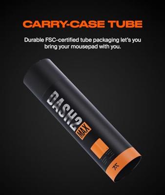 Fnatic DASH2 MAX Oranje muismat