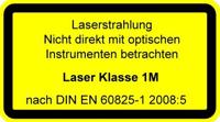 Picotronic Lasermodule Lijn Rood 5 mW LE6 35-5-5(12x58)60DEG-F65 - thumbnail