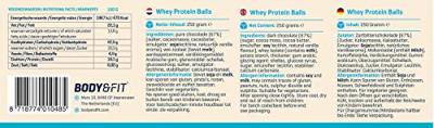 Whey Protein Balls | Body & Fit | 250g
