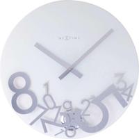 NeXtime klok 8115 dropped, ø43 cm, wall, silver - thumbnail
