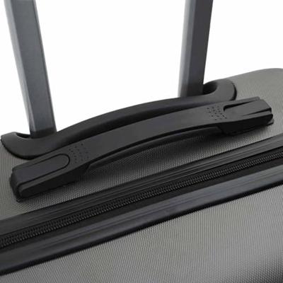VidaXL Koffer met slot 3 pcs donkergrijs 50 x 31 x 78 cm abs kunststof VidaXL Koffer met slot 3 pcs donkergrijs 50 x 31 x 78 cm abs kunststof