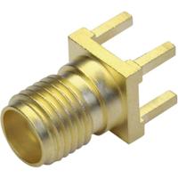 Telegärtner 100024719 100024719 SMA-connector Bus, inbouw verticaal 50 Ω 1 stuk(s) - thumbnail