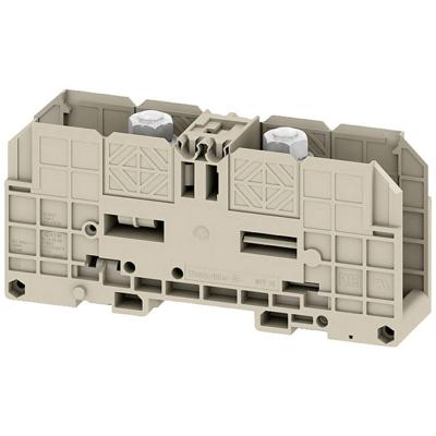 Weidmüller 1049230000 Doorgangsserieklem 32 mm Boutaansluiting Donkerbeige 5 stuk(s)